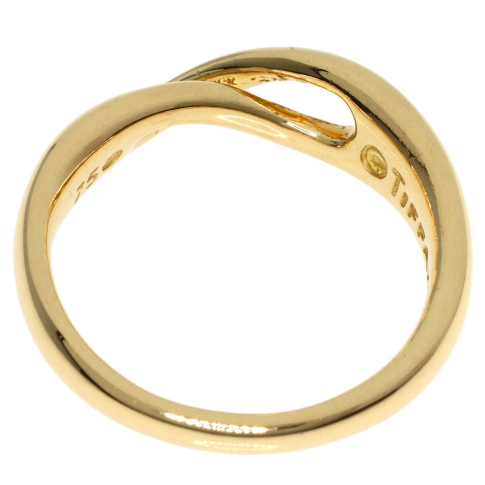 TIFFANY & CO. Infinity Ring 18K Yellow Gold Size 4.75 #49 - Picture 4 of 8